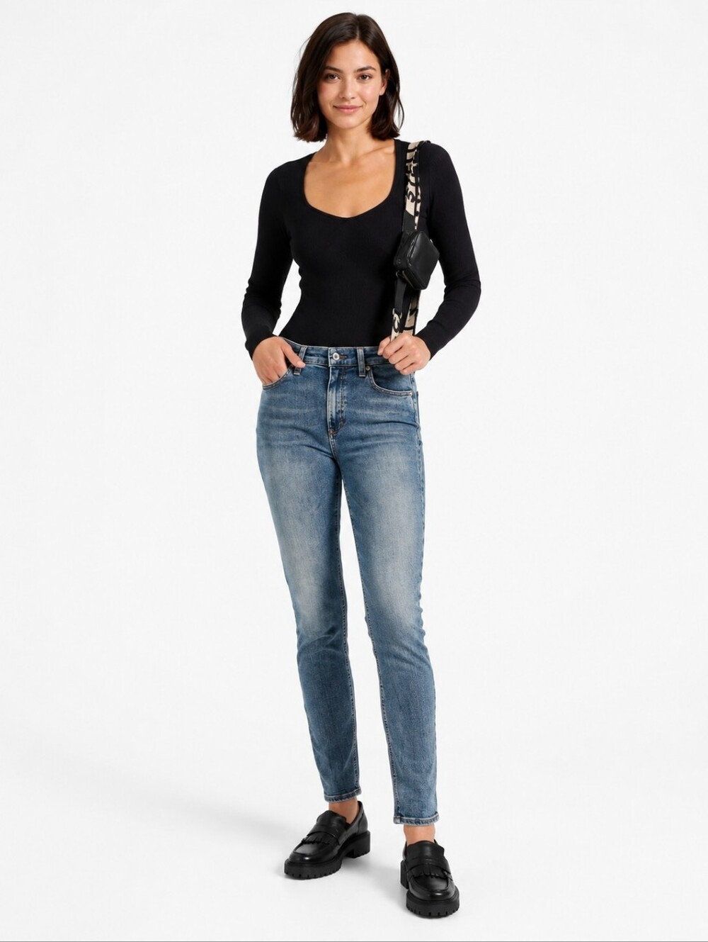 ❤️ NWOT! RAG & BONE NINA HIGH RISE SKINNY JEANS, 2 (26)